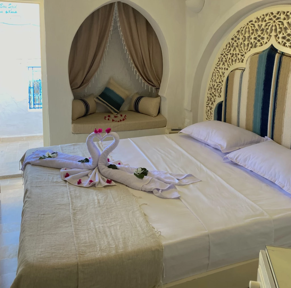 Chambre Supérieure avec balcon à l’hôtel Djerba Authentique à Midoun Djerba